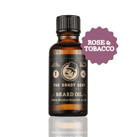 Rose & Tobacco Beard Oil - Sophisticated Scent for a Refined Beard | The Dandy Gent The Dandy Gent