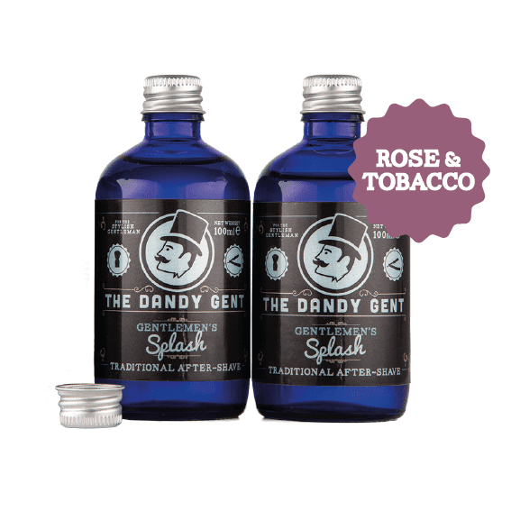 Rose & Tobacco Splash - Refreshing After-Shave Elixir with a Touch of Sophistication | The Dandy Gent The Dandy Gent